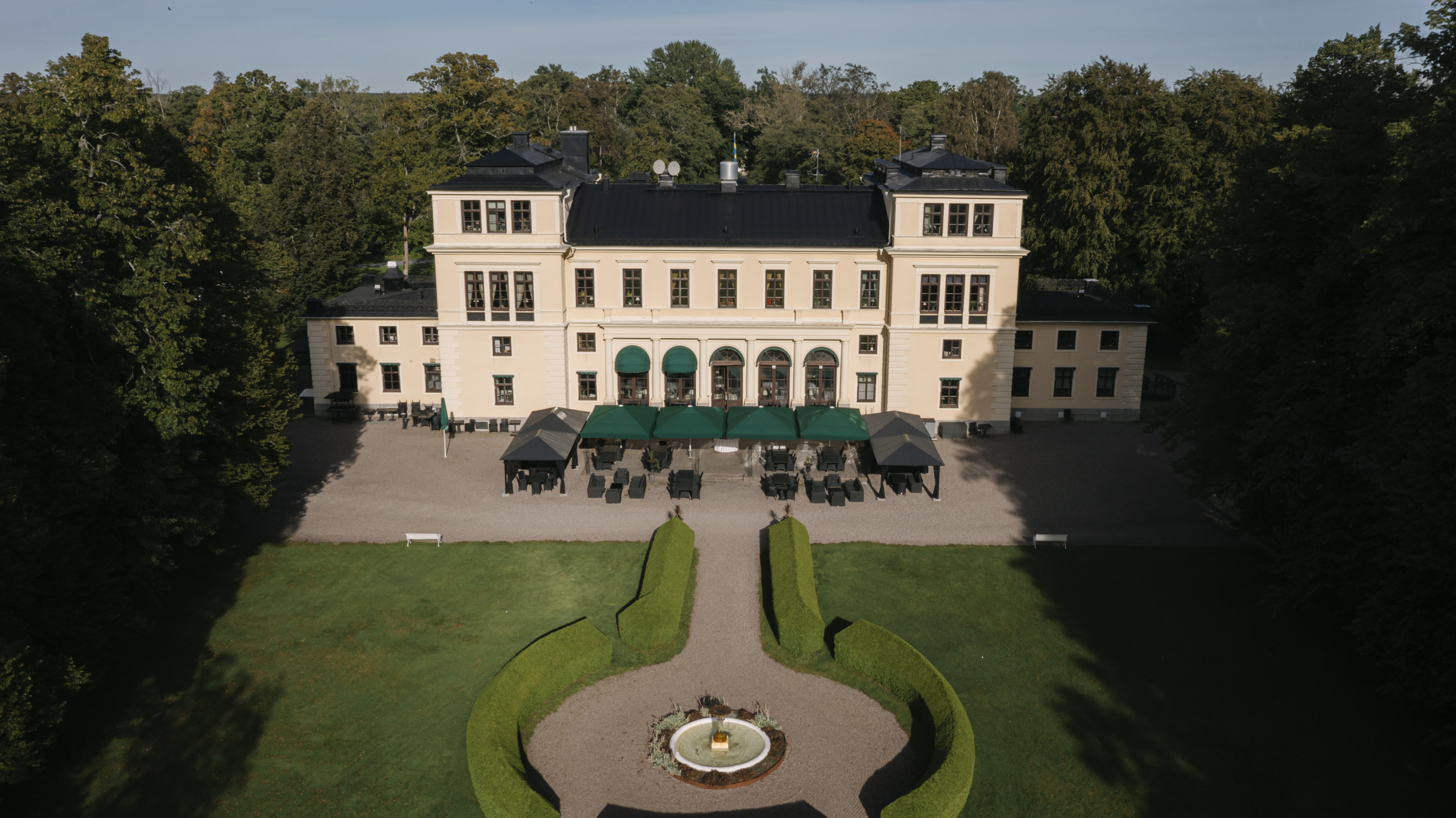 Castle Hotel Aerial